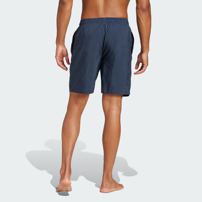 Men's adidas Solid CLX Classic-Length Swim Shorts