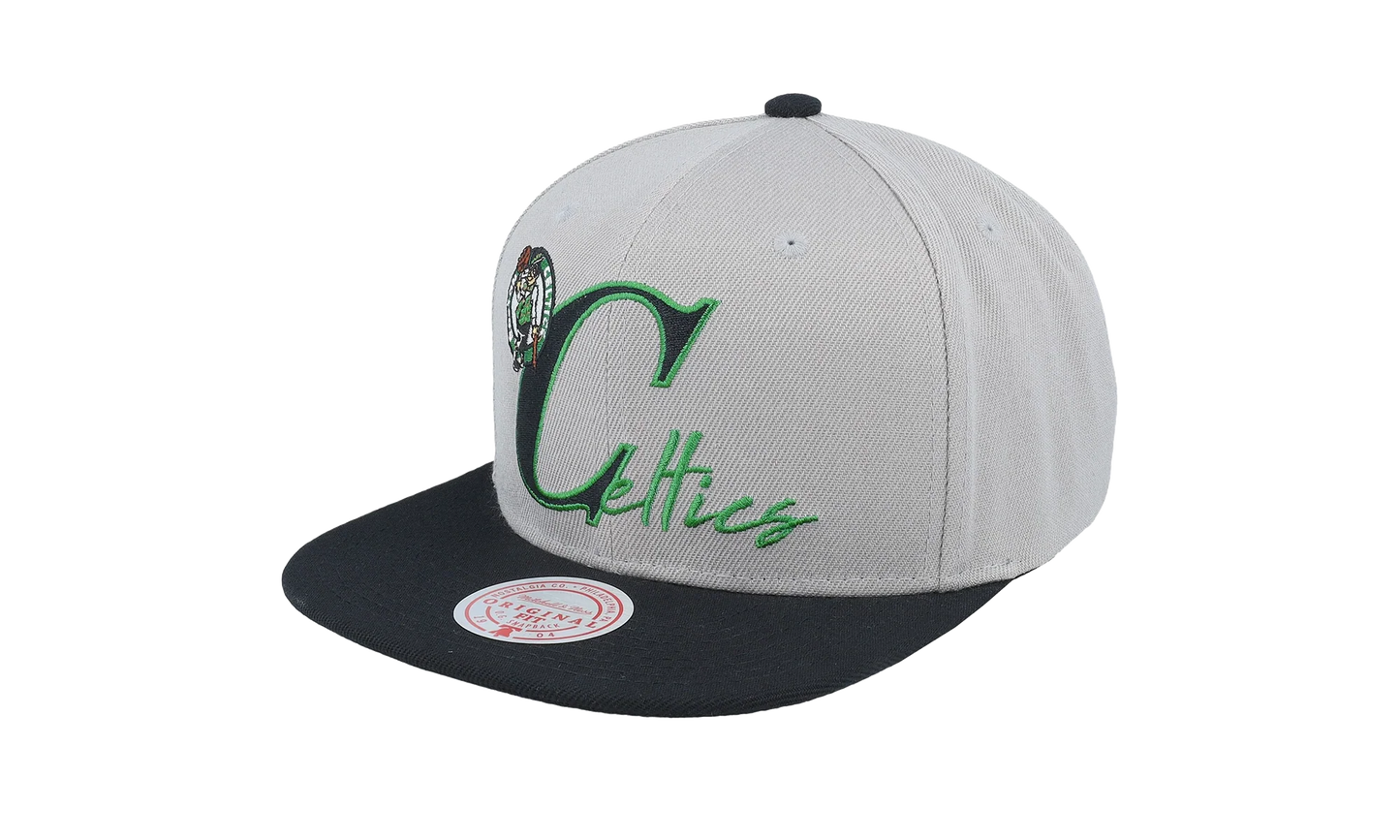 NBA Top Letter Snapback Cap "Boston Celtics - Grey" HHSS6582 BCEYYPPPGREY