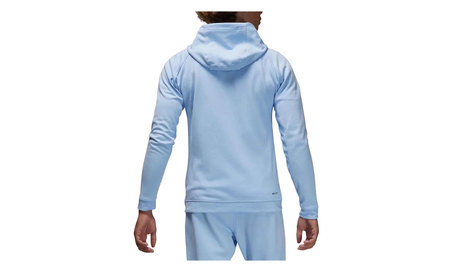 Dri-FIT Sport Fleece Full-Zip Hoodie "Royal Tint / Black / Black" DV9783 425