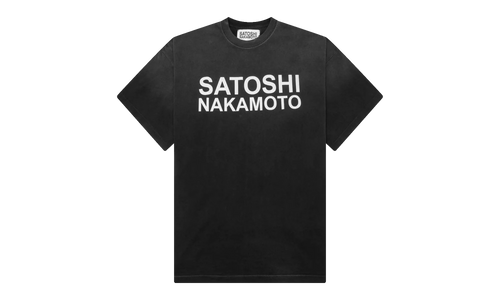Stencil Logo Tee "Black" FW25TEE021