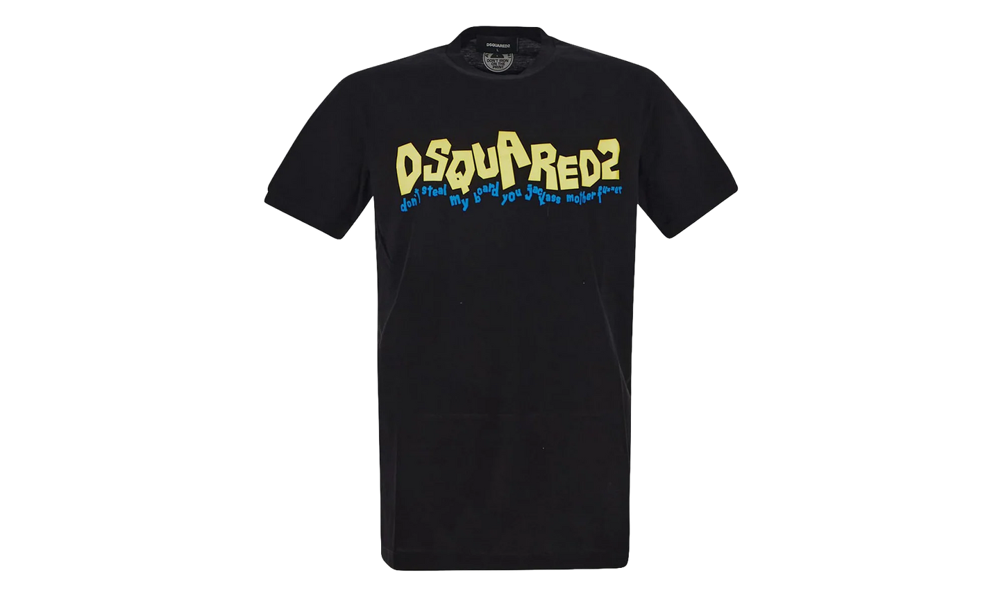 D2 Waving Logo Cool T-shirt "Black" S71GD1252S23009900