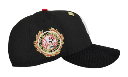 59FIFTY New York Yankees 1949 World Series Valentines Day Fitted Hat "Black / Red" NE226