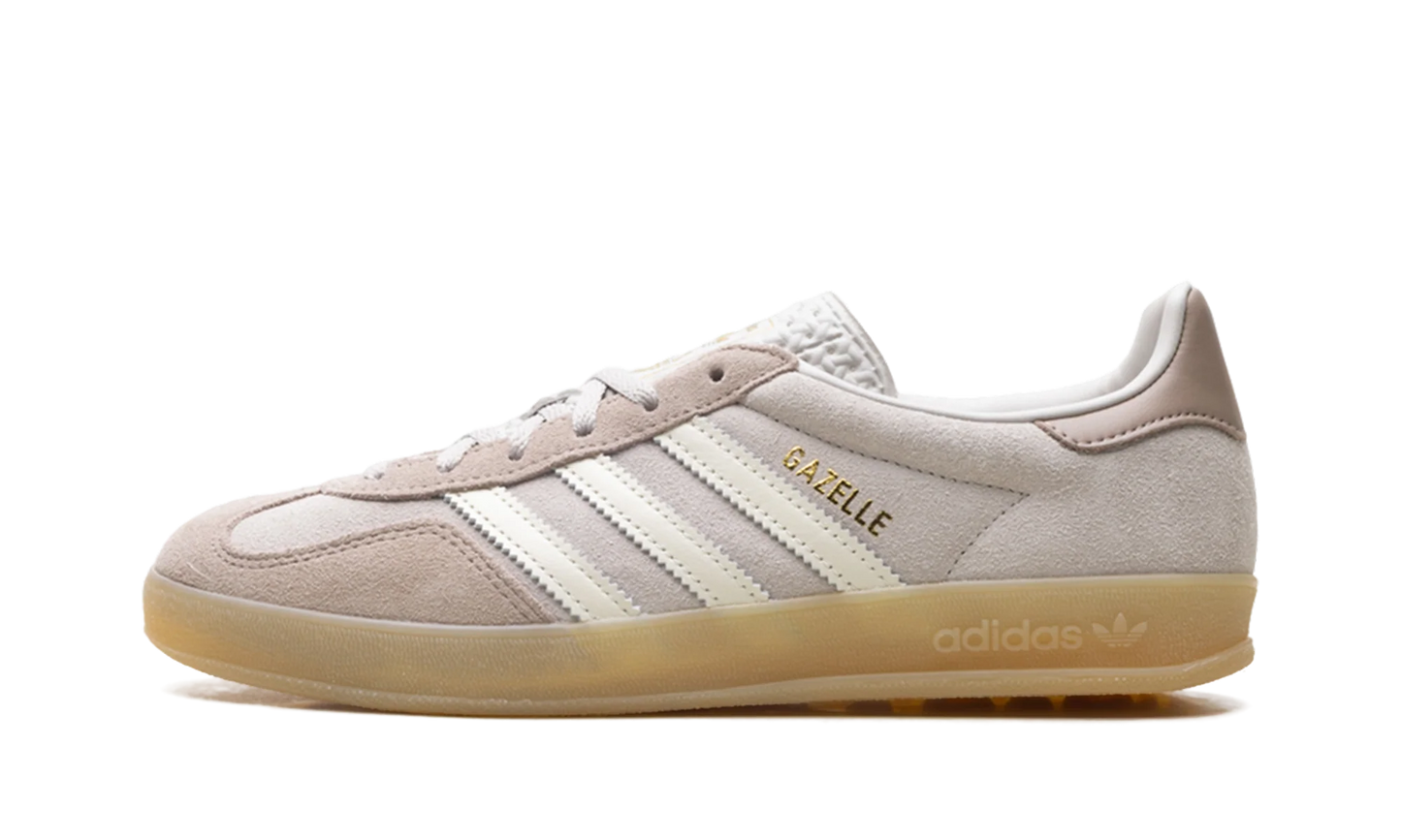 Gazelle Indoor WMNS "Light Brown / Off White / Gum" HQ2662