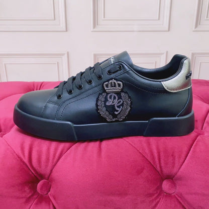 Portofino Crown Patch Black