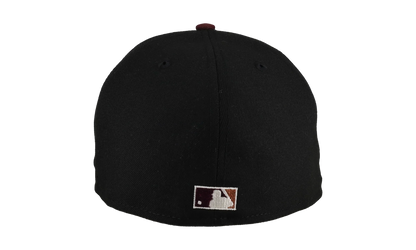 59FIFTY Montreal Expos Script Fitted Hat "Black / Maroon" NE169