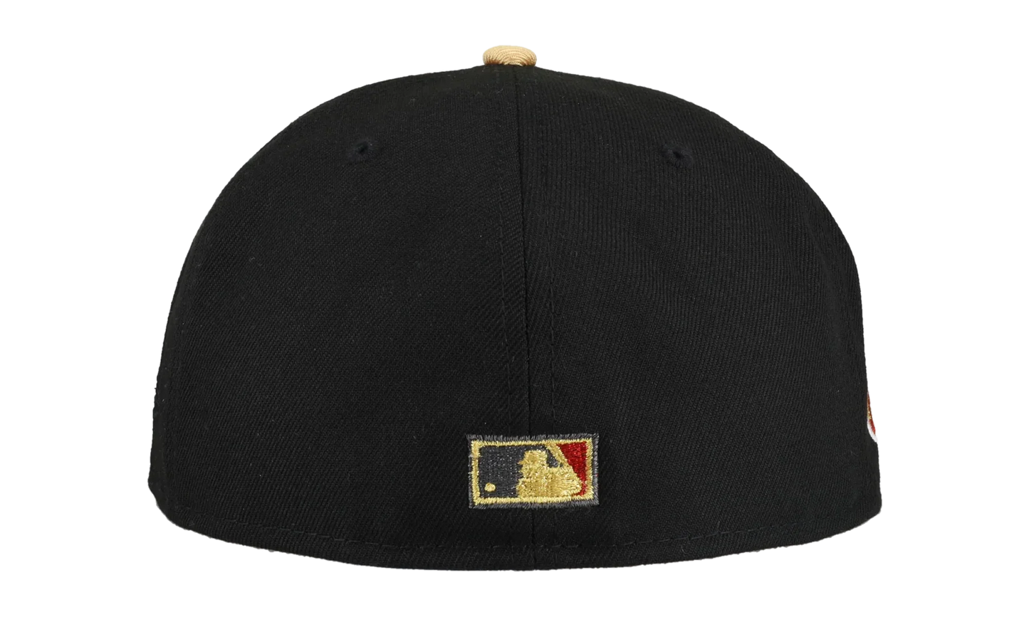 59FIFTY Cleveland Indians 1995 Champions Patch Fitted Hat "Black" NE101
