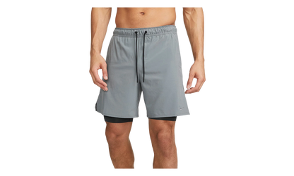 Dri-FIT Unlined Fitness 2 in 1 7" Shorts "Smoke Grey / Dark Smoke Grey" DV9334 084