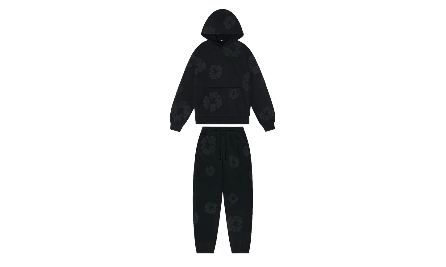Mono Cotton Wreath (Full Set) "Black" DT317