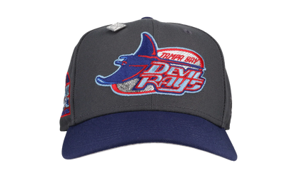 59FIFTY Tampa Bay Rays Tropicana Field Fitted Hat "Graphite / Navy" NE390
