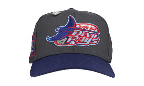 59FIFTY Tampa Bay Rays Tropicana Field Fitted Hat "Graphite / Navy" NE390
