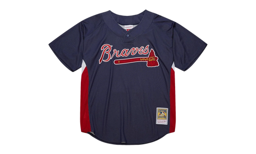 MLB Chipper Jones Jersey "2007 Atlanta Braves – Navy" ABPJ7106 ABR07CJONAVY