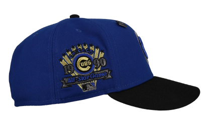 59FIFTY Chicago Cubs Metallic 1990 ASG Fitted Hat "Blue / Black" 123451298165