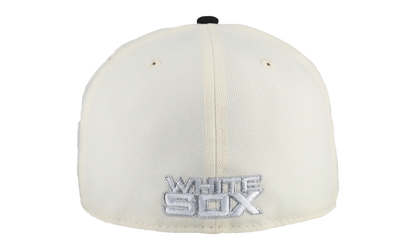 59FIFTY Chicago White Sox 2005 World Series Fitted Hat "Chrome / Black" NE97