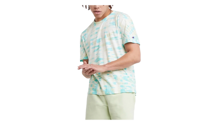 Lightweight T-Shirt "Wave Dye Portal Teal" T3139 586529AJGJ