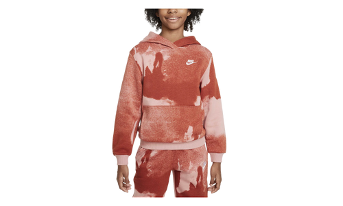 Sportswear Club Fleece Graphic Hoodie GS "Red Stardust" FD3170 618