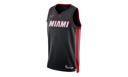 NBA Miami Heat Icon Swingman Jersey "Black / Red" DN2620 010