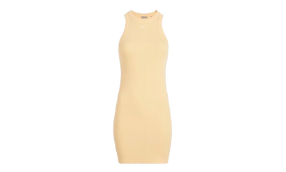 Lyra Waffle Mini Dress "Pastel Orange" KITH58