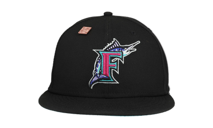 59FIFTY Florida Marlins 1997 World Series Polar Lights Fitted Hat "Black" 123451290786
