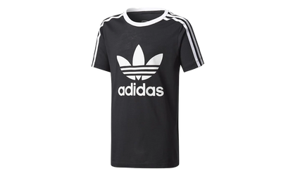 3 Stripes Tee GS "Black / White" BQ3945