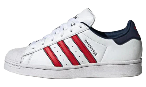 Superstar GS "White Scarlet Indigo" IG0249