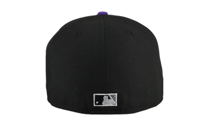 59FIFTY New York Mets 40th Anniversary Fitted Hat "Black / Purple" NE191