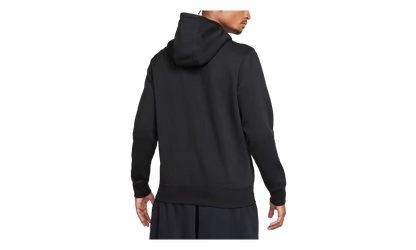 Club Full-Zip Fleece Hoodie "Black / White" FN3861 010