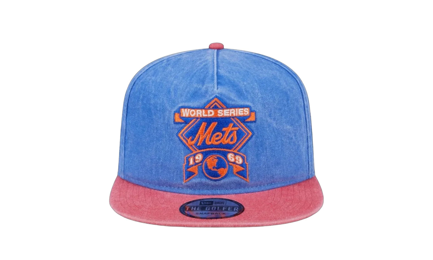 New York Mets Pigment Dye Golfer Snapback "Blue" 60505332