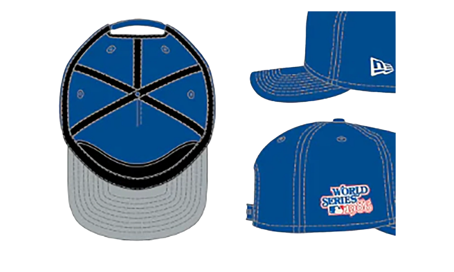 9TWENTY New York Mets Championship 1 Snapback Hat "Blue" NE200