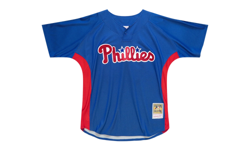 MLB Roy Halladay Authentic Batting Practice Pullover Jersey "2010 Philadelphia Phillies – Royal" ABPJGS19067 PPHROYA10RHL