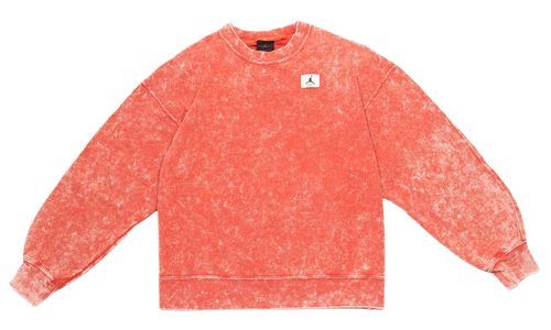 Jordan Flight Washed Crewneck Sweatshirt WMNS "Lobster" DQ4601 605