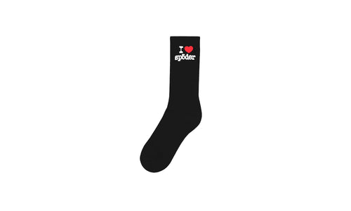 I Heart Sp5der Socks "Black" SP5der247