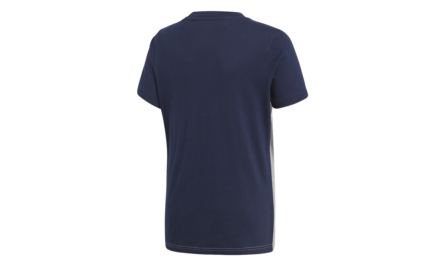 Originals Fleece T-Shirt GS "Collegiate Navy / Medium Grey Heather / White" CE1082