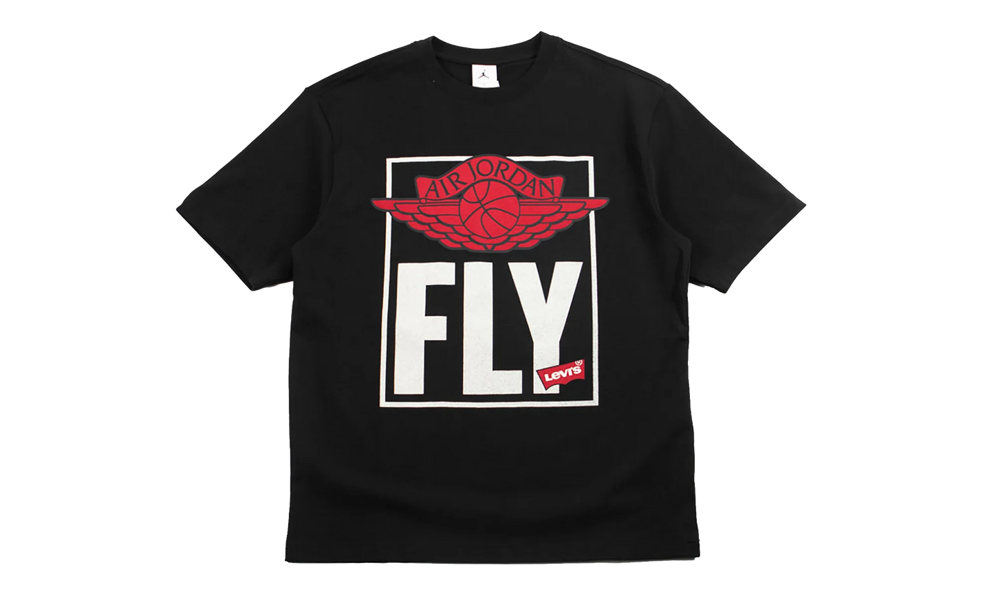 Air Jordan x Levi's T-Shirt "Black" IM6728 010
