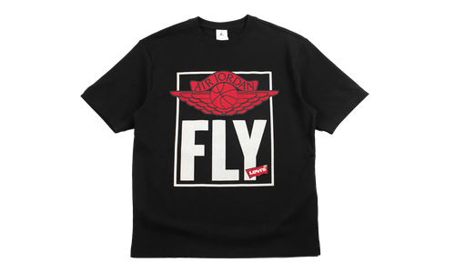 Air Jordan x Levi's T-Shirt "Black" IM6728 010