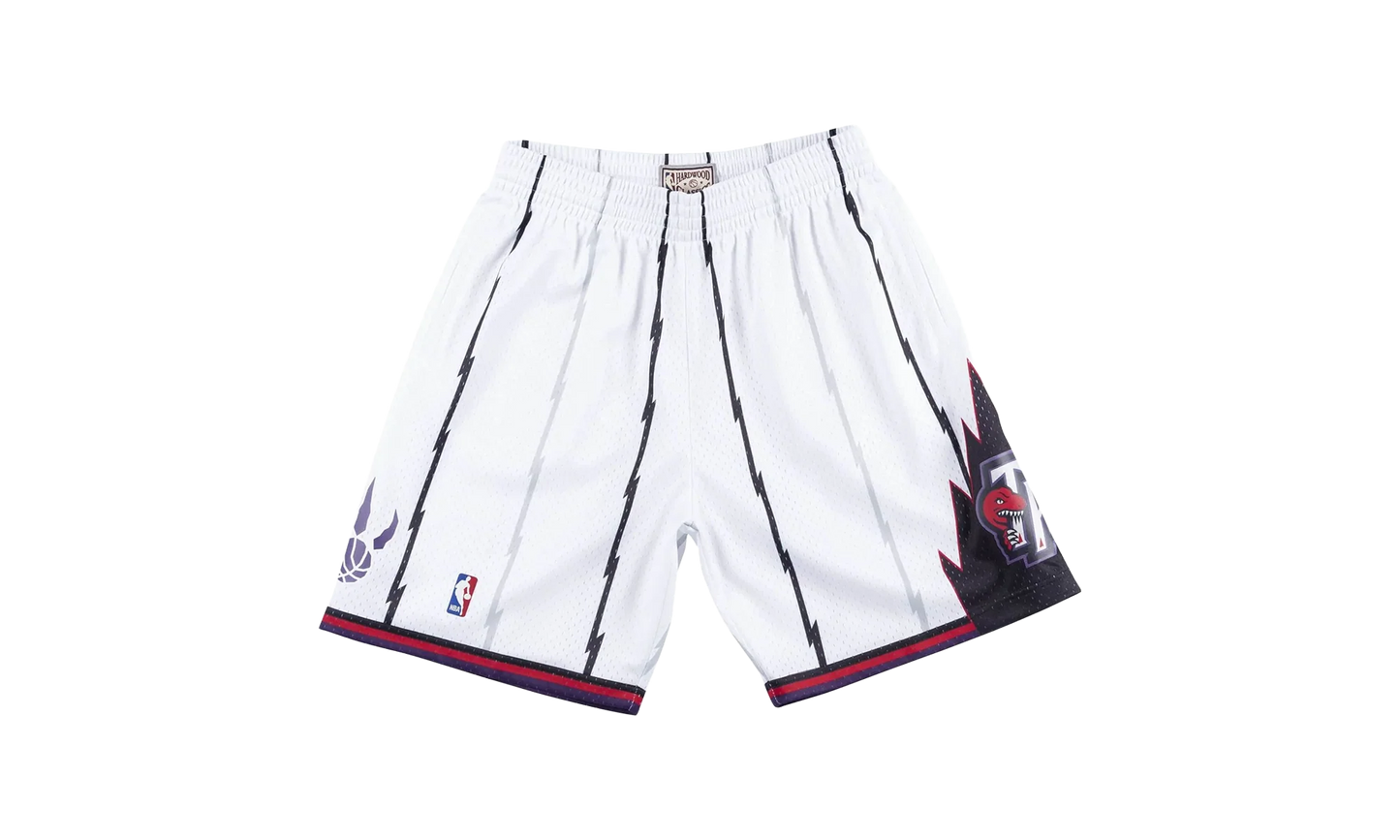 NBA Swingman Shorts "1998-99 Toronto Raptors - White" SMSHCP18154 TRAWHIT98
