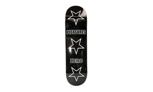 Stars Skateboard Deck "Zero - Stars" P26SPZ020-BLK