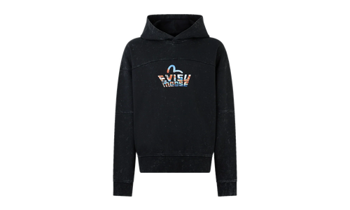 Hoodie "Evisu - Black" M35MS681EV 292