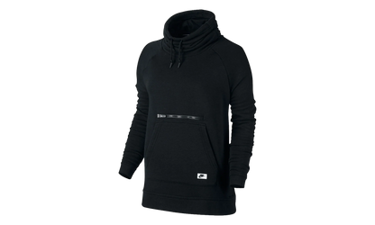 Sportswear Modern Funnel Neck Sweatshirt WMNS "Black" 803599 010