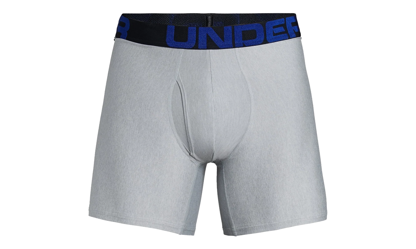 Tech 6" 2-Pack Boxerjock "Academy / Mod Gray Light Heather" 1327415 409
