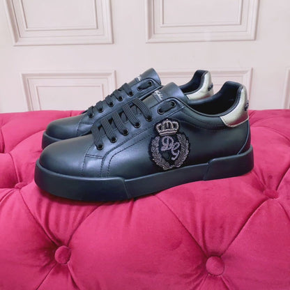 Portofino Crown Patch Black