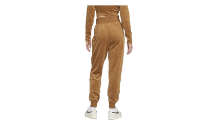Sportswear High-waisted Velour Joggers WMNS "Ale Brown / Ironstone" DV7820 270