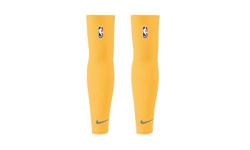 NBA Elite Shooter Sleeves "Yellow / Silver Check" NKS09718