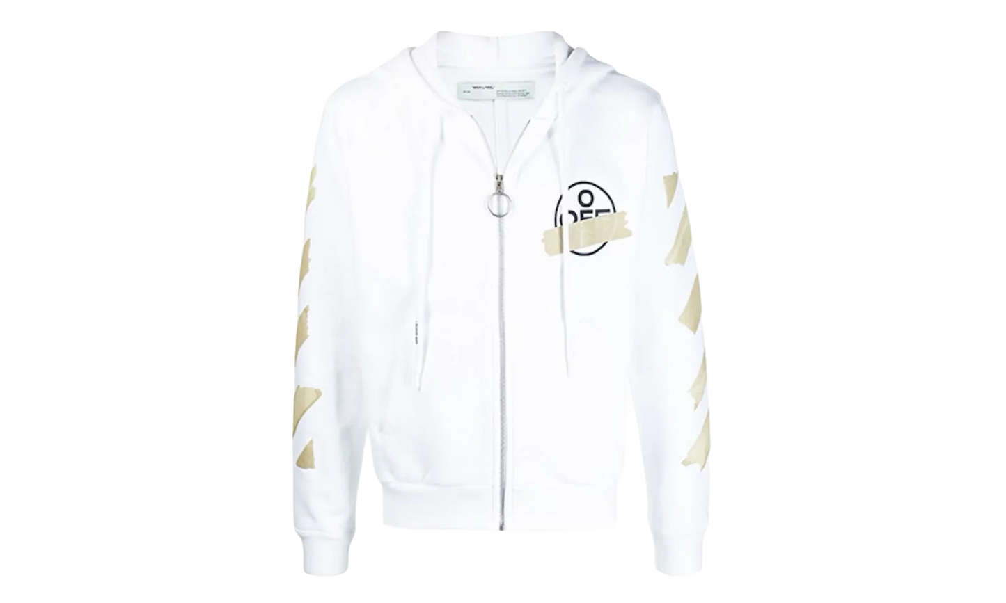 SS20 Arrows Sketch Mens Logo Sweater "White" OMBE001R20E300020148