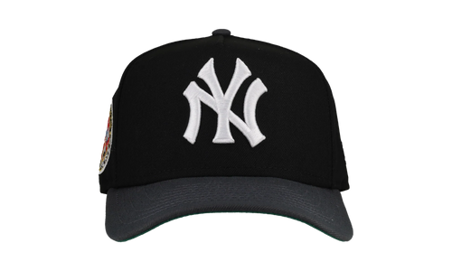 9FIFTY New York Yankees 1949 World Series A Frame Snapback Hat "Black / Graphite" NE227