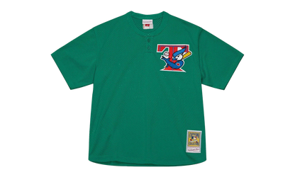 MLB Roy Halladay Batting Practice Jersey "2003 St. Patrick’s Day Toronto Blue Jays - Kelly Green" ABPJ5314 TBJ03RHLKYGN