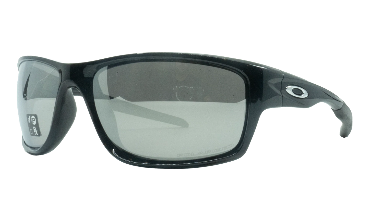 Canteen Polarized Sunglasses "Polished Black / Chrome Iridium Polarized" OO9225 08
