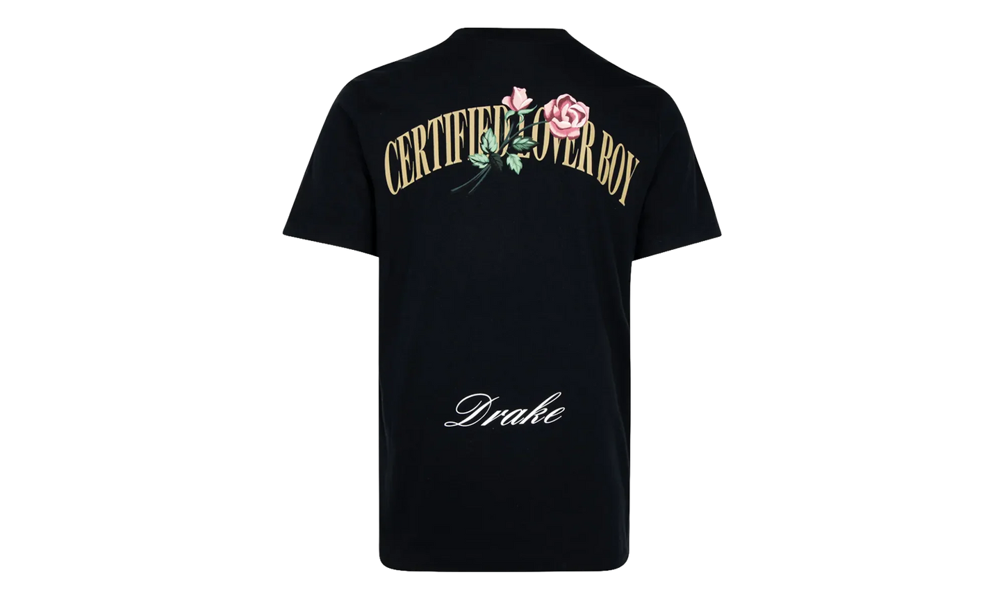 Certified Lover Boy Rose T-Shirt "Black" CLB BLK T 027
