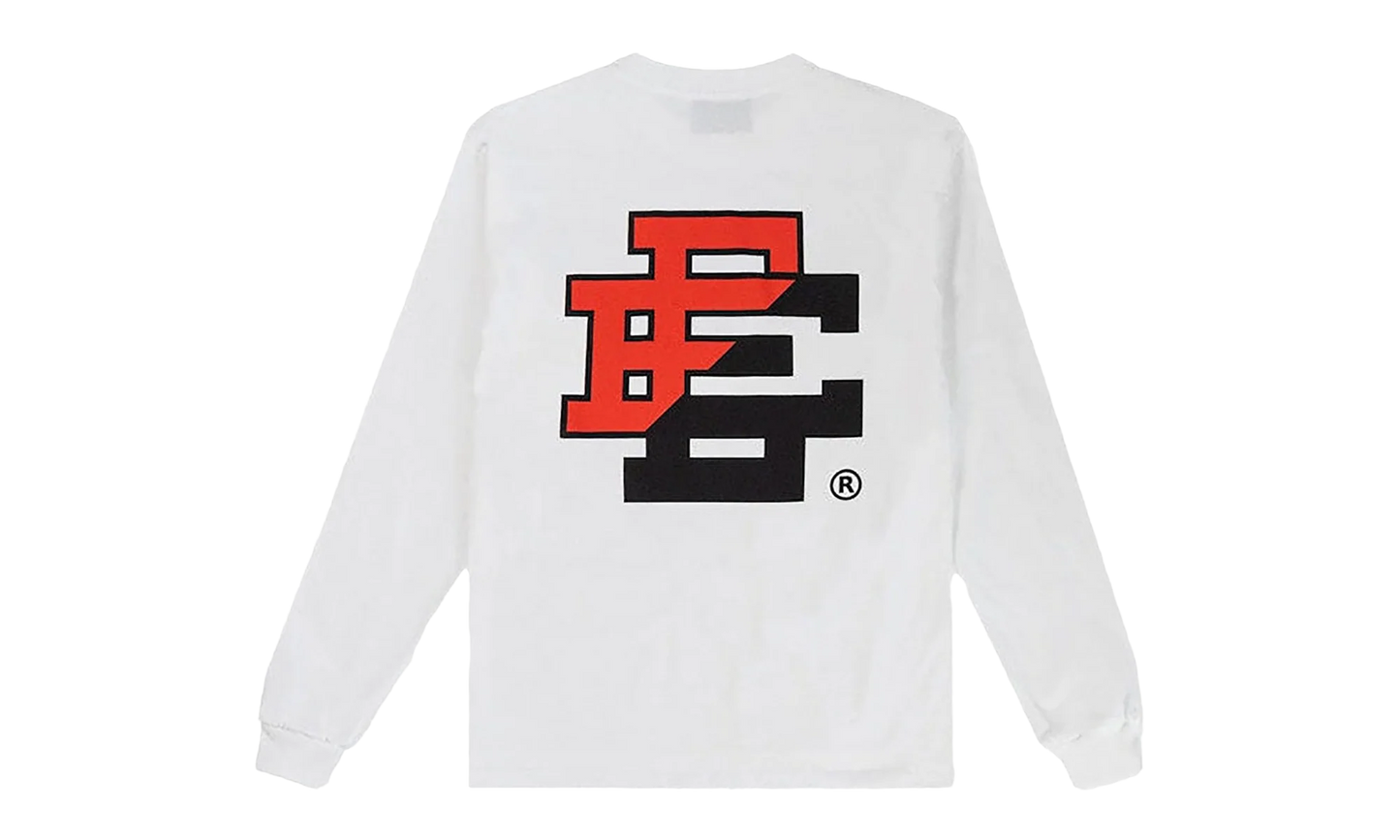 EE LONG SLEEVE T-SHIRT "FW23 - White/Red/Black" EE516