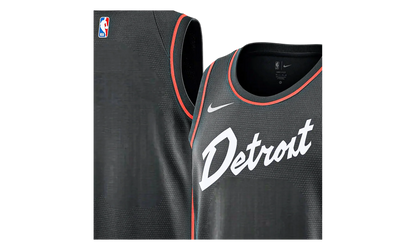 NBA City Swingman Jersey "2023-24 Detroit Pistons -Black" DX8531 010