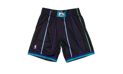 NBA Reload Swingman Shorts "1992 Charlotte Hornets - Black" SMSHCP19278 CHOBLCK92